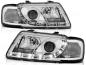 Preview: LED Tagfahrlicht Design Scheinwerfer für Audi A3 8L 96-00 chrom